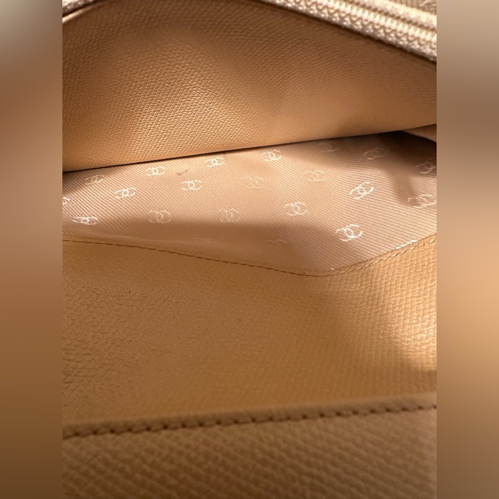 Chanel Vintage Brown Caviar Long Leather Wallet - Picture 4 of 7